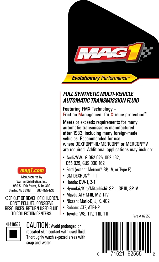 MAG 1® Multi-Vehicle Transmission Fluid – Quart 3 MAG 1® Multi-Vehicle Transmission Fluid – Quart - Image 3