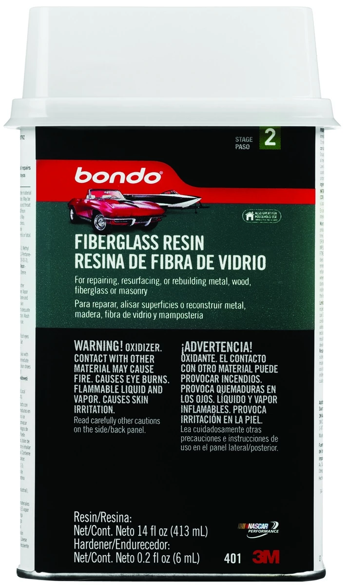 Bondo Fiberglass Resin, Pt. 1 Bondo Fiberglass Resin, Pt.