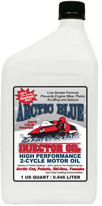 Arctic Blue Synthetic Blend 2-Cycle Snowmobile Motor Oil 1 Arctic Blue Synthetic Blend 2-Cycle Snowmobile Motor Oil