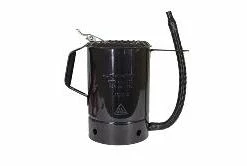 Funnel King 4-Quart Painted Black Galvanized Measuring Container w/Flex Spout