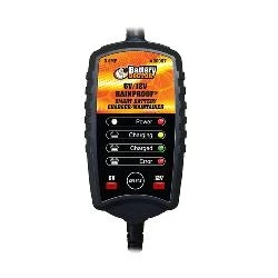 Battery Doctor Rainproof Battery Charger and Maintainer 6/12 Volt 2 Amp 1 Battery Doctor Rainproof Battery Charger and Maintainer 6/12 Volt 2 Amp