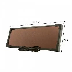 Battery Doctor 9 Watt Amorphous Solar Panel Charger / Maintainer 2 Battery Doctor 9 Watt Amorphous Solar Panel Charger / Maintainer - Image 2