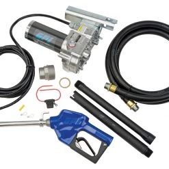 GPI M-150S-AU 12V 15 GPM Fuel Transfer Pump w/Auto Shut-off Nozzle -Automotive Sales Shop 110000 100 m 150 au contents 1