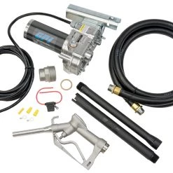 GPI M-150S-MU 12V 15 GPM Fuel Transfer Pump w/Manual Nozzle -Automotive Sales Shop 110000 99 m 150 mu contents 1