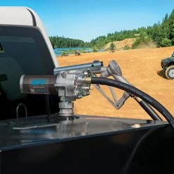 GPI M-150S-MU 12V 15 GPM Fuel Transfer Pump w/Manual Nozzle -Automotive Sales Shop 110000 99 m 150s mu ap1 1