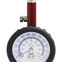 Milton Dial Tire Gauge, 0 to 160 PSI