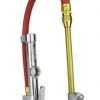 Milton Straight Foot Chuck Tire Inflator Gauge - 15" Hose