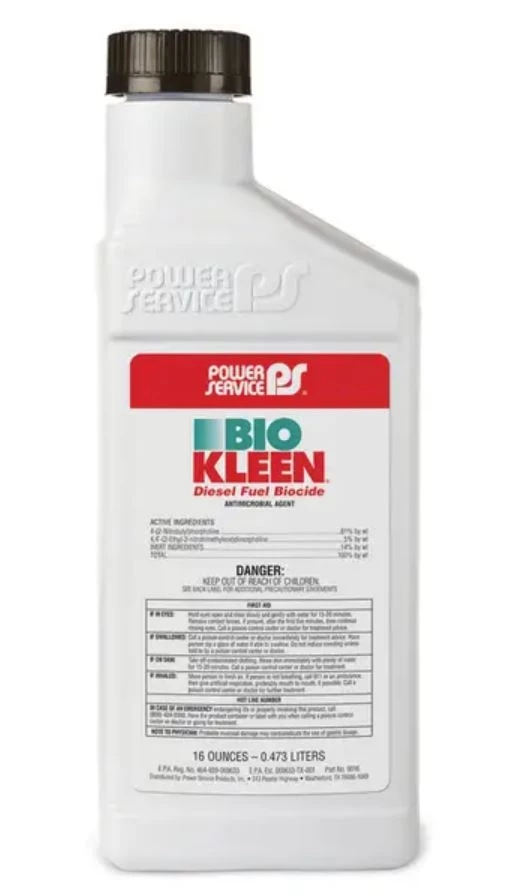Power Service Bio Kleen Diesel Fuel Biocide, 16 Oz. 1 Power Service Bio Kleen Diesel Fuel Biocide, 16 Oz.