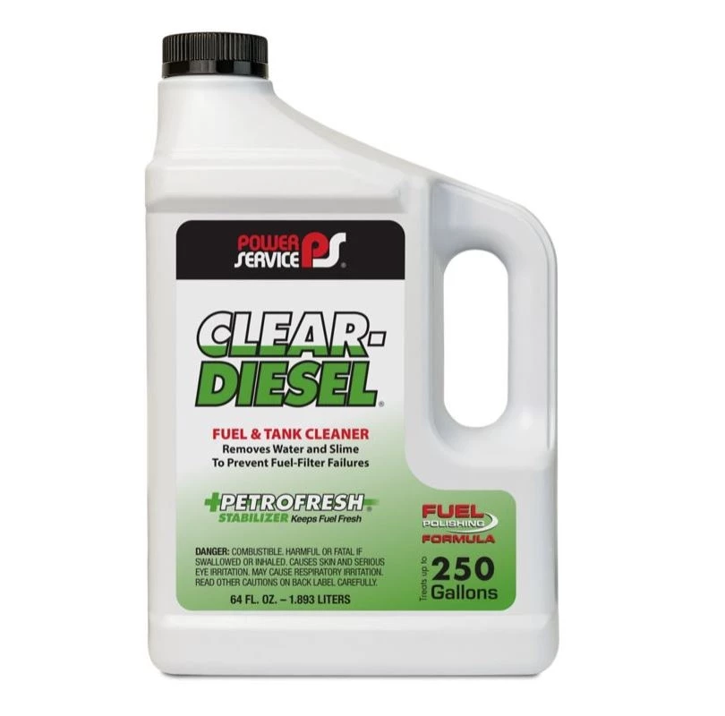 Power Service Clear Diesel Fuel and Tank Cleaner, 64 Oz. 1 Power Service Clear Diesel Fuel and Tank Cleaner, 64 Oz.