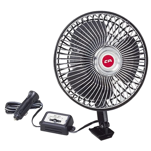 Custom Accessories 6" Two-Speed Oscillating Fan 1 Custom Accessories 6" Two-Speed Oscillating Fan