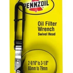 Pennzoil 2-9/16" to 3-1/8" Swivel Head Oil Filter Wrench