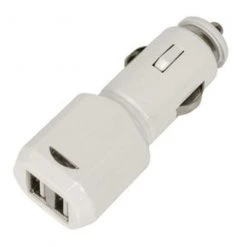 Custom Accessories 12V-5V Dual USB Charger