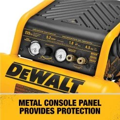 DeWalt D551461.6 HP Continuous, 225 PSI, 4.5 Gallon Compressor -Automotive Sales Shop 11922591 5