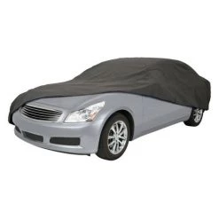 Classic Accessories Deluxe PolyPro III Grey Car Cover - Full Size