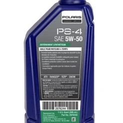 Polaris PS-4 Full Synthetic 5W-50 All-Season Engine Oil, Quart -Automotive Sales Shop 12030000 1 1