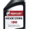 Mercury SAE 90 High Performance Gear Lube, 32 Oz.