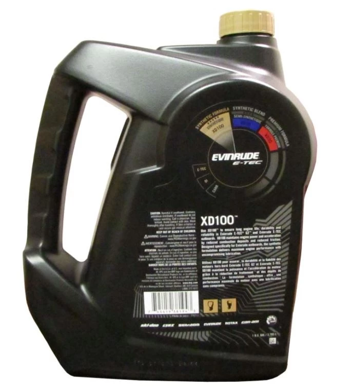 Johnson Evinrude OMC OEM XPS Marine XD100 Oil, Gallon 2 Johnson Evinrude OMC OEM XPS Marine XD100 Oil, Gallon - Image 2