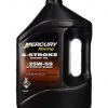 Mercury OEM Verado 4-Stroke Engine Oil SAE 25W-50 Synthetic Blend, Gallon
