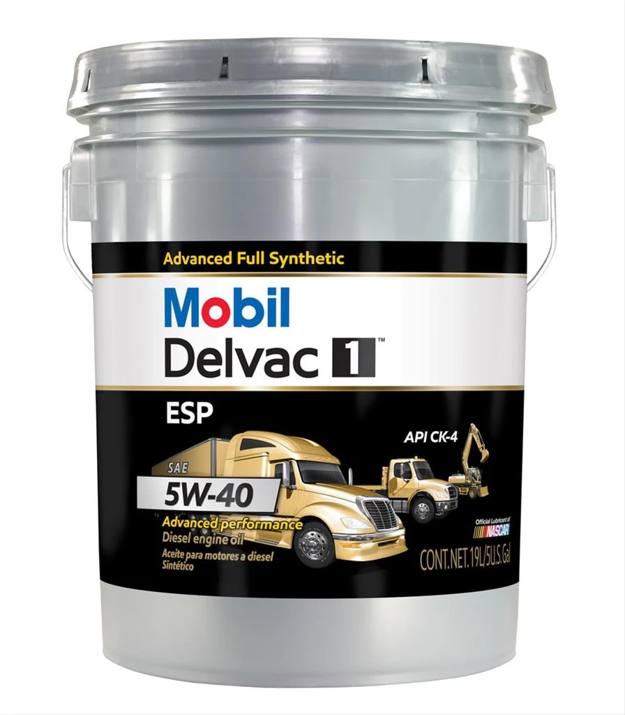 Mobil Delvac 1 ESP 5W-40 Diesel Engine Oil 2 Mobil Delvac 1 ESP 5W-40 Diesel Engine Oil - Image 2