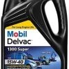 Mobil Delvac 1300 Super Diesel Engine Oil-15W-40-Gallon