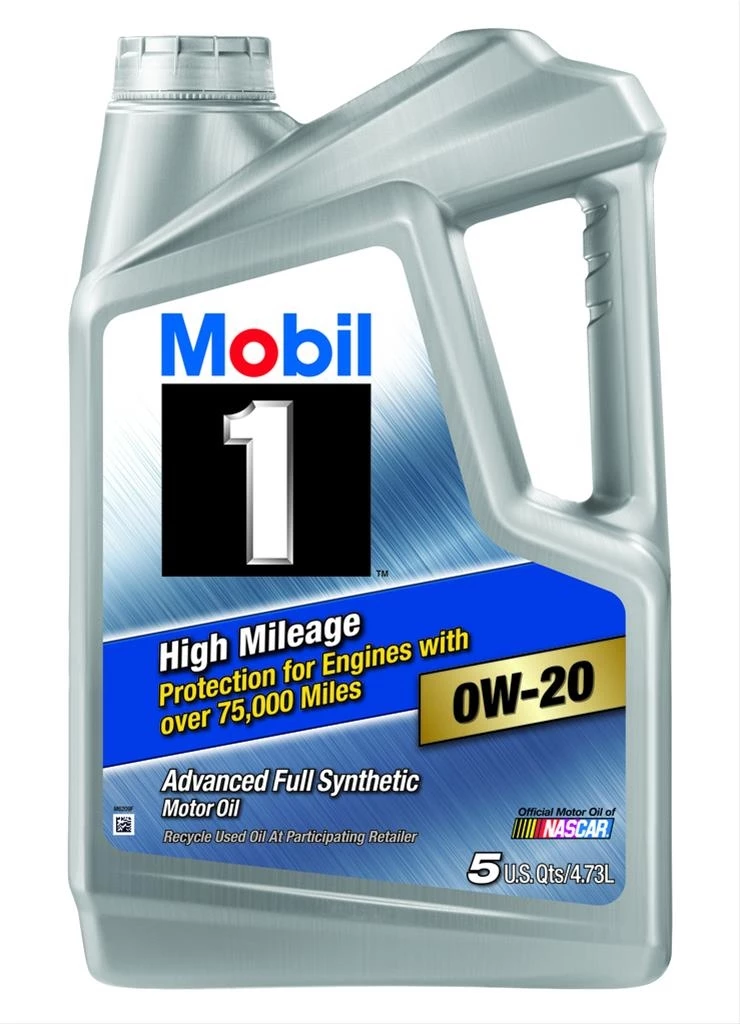 Mobil 1 High Mileage Motor Oil – 5 Quart 3 Mobil 1 High Mileage Motor Oil – 5 Quart - Image 3