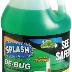 SPLASH® DE-BUG Premium Windshield Washer Fluid with Rain Repellant