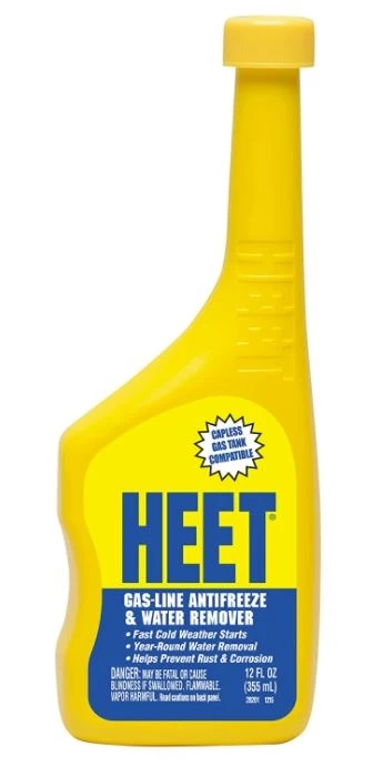 HEET Gas-Line Antifreeze and Water Remover, 12 Oz. 1 HEET Gas-Line Antifreeze and Water Remover, 12 Oz.