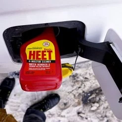 HEET Water Remover and Premium Fuel Line Antifreeze + Injector Cleaner, 12 Oz. -Automotive Sales Shop 12990007 1 1