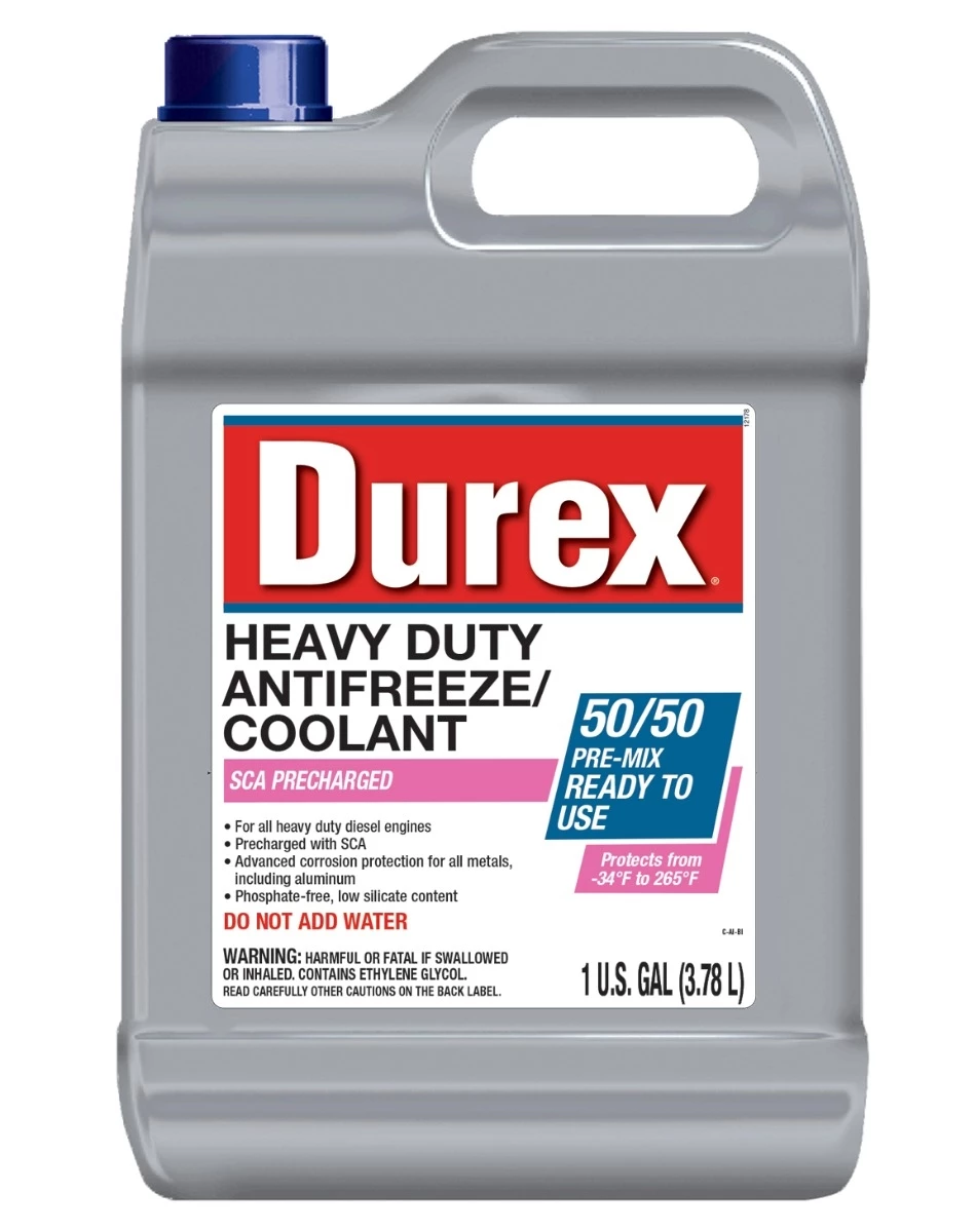 Durex DX7 Heavy Duty 50/50 Pre-Mix Antifreeze / Coolant – 1 Gallon 1 Durex DX7 Heavy Duty 50/50 Pre-Mix Antifreeze / Coolant – 1 Gallon