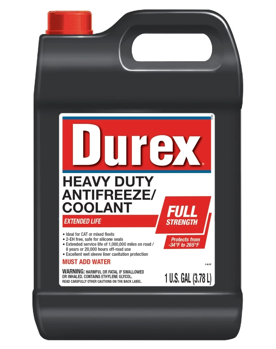 Durex DX8 Extended Life 50/50 Antifreeze / Coolant – 1 Gallon 1 Durex DX8 Extended Life 50/50 Antifreeze / Coolant – 1 Gallon