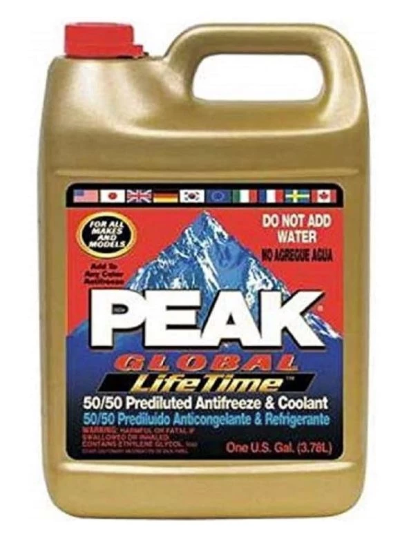 PEAK 50/50 Antifreeze Coolant, Gallon 1 PEAK 50/50 Antifreeze Coolant, Gallon