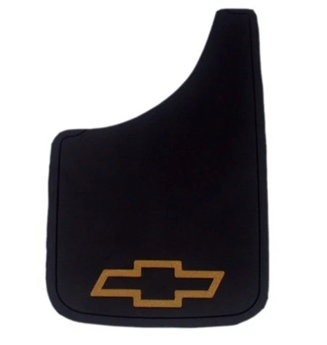 Plasticolor Chevy Gold Bowtie Easy Fit Mud Guard 1 Plasticolor Chevy Gold Bowtie Easy Fit Mud Guard