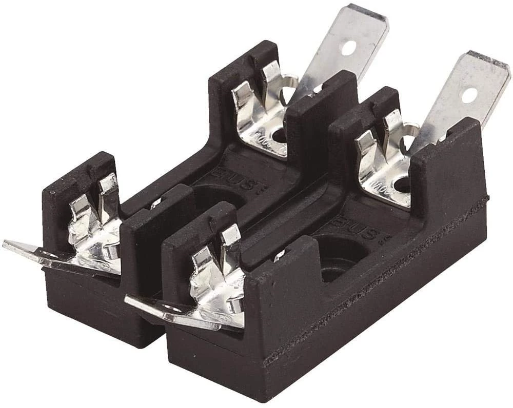 Bussmann S-8202 Glass Tube Fuse Blocks 300 Volt, 30 Amp 1 Bussmann S-8202 Glass Tube Fuse Blocks 300 Volt, 30 Amp