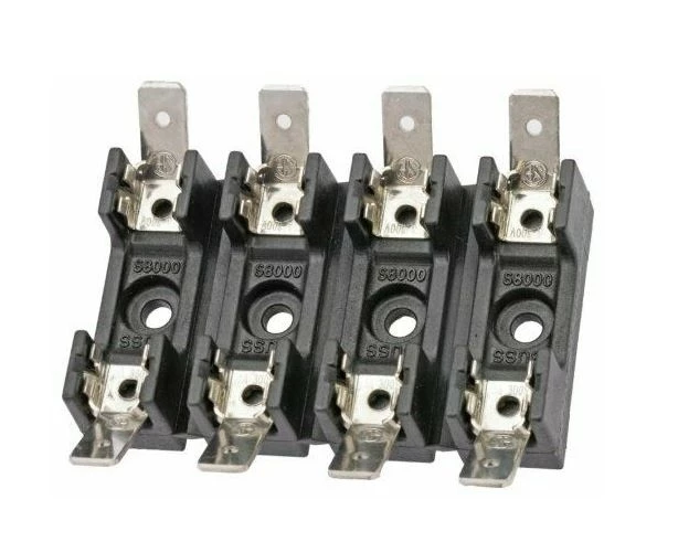 Bussmann S-8202 Glass Tube Fuse Blocks 300 Volt, 30 Amp 2 Bussmann S-8202 Glass Tube Fuse Blocks 300 Volt, 30 Amp - Image 2