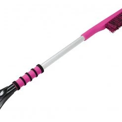 Hopkins Mallory Pink Snow Brush/Ice Scraper