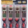 Max Load 37112 1"X10' Ratchet Strap Tie Down - 4 Pack