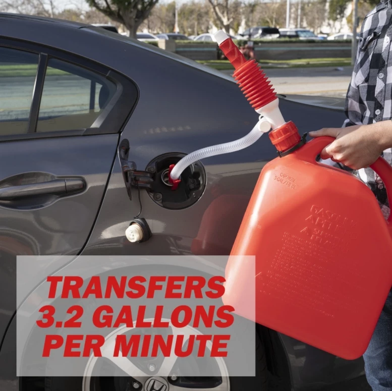 Tera Pump Manual Handheld Siphon Pump w/ Bendable Intake Hose 3 Tera Pump Manual Handheld Siphon Pump w/ Bendable Intake Hose - Image 3