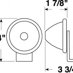 Peterson Mfg. V110 Beehive Light 4 Peterson Mfg. V110 Beehive Light -Automotive Sales Shop 2170019 20 1
