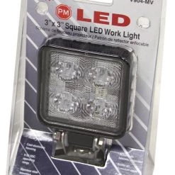 Peterson Mfg. V904-MV Great White 3"x3" LED Square Work Light