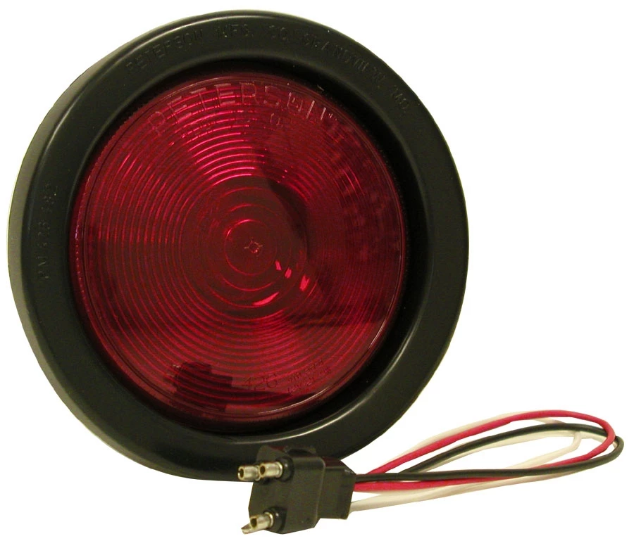 Peterson Mfg. V426KR Long-Life Round 4" Stop, Turn & Tail Light Kit 1 Peterson Mfg. V426KR Long-Life Round 4" Stop, Turn & Tail Light Kit