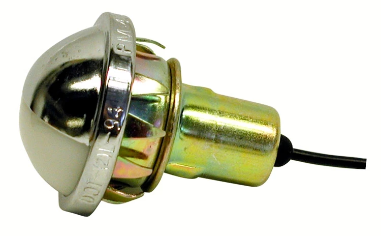 Peterson Mfg. V438 Chrome License Plate/Utility Light 1 Peterson Mfg. V438 Chrome License Plate/Utility Light