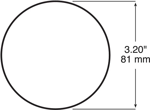 Peterson Mfg. V475A/R Round Quick-Mount Reflector 3 Peterson Mfg. V475A/R Round Quick-Mount Reflector - Image 3