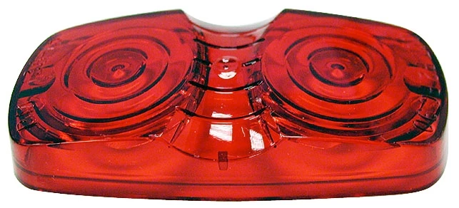 Peterson Mfg. V138-15 Double Bulls-Eye Clearance Marker Replacement Lens 2 Peterson Mfg. V138-15 Double Bulls-Eye Clearance Marker Replacement Lens - Image 2