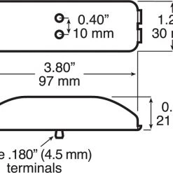 Peterson Mfg. 154KA/KR Clearance & Side Marker Light 5 Peterson Mfg. 154KA/KR Clearance & Side Marker Light -Automotive Sales Shop 2170886 873 3