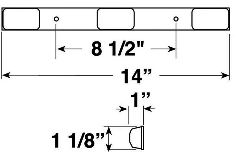 Peterson Mfg. V151-3L Submersible Light Bar 2 Peterson Mfg. V151-3L Submersible Light Bar - Image 2