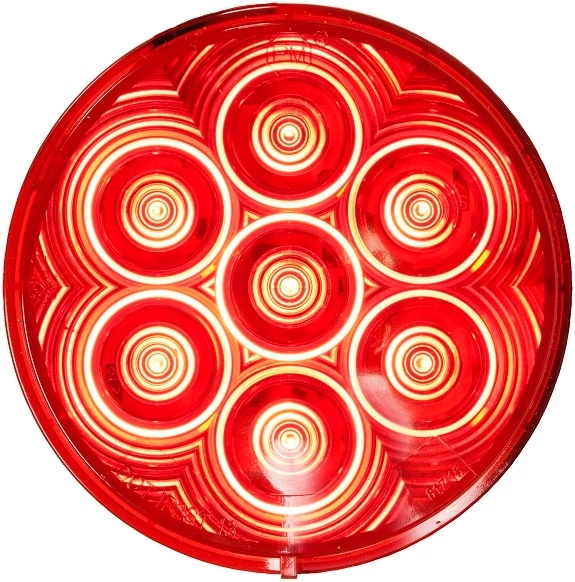 Peterson Mfg. V826KR-7 4" Round LED Stop, Turn & Tail Light 1 Peterson Mfg. V826KR-7 4" Round LED Stop, Turn & Tail Light