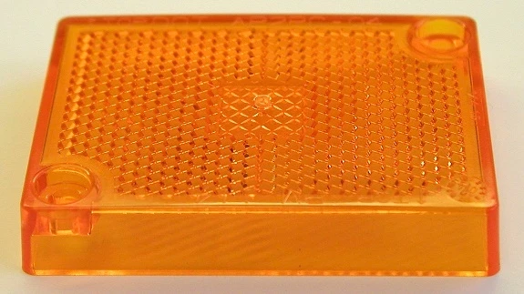 Peterson Mfg. 114-15A Amber Replacement Lens 1 Peterson Mfg. 114-15A Amber Replacement Lens