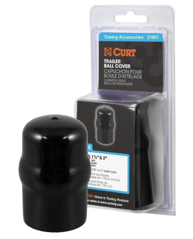 Curt Mfg. Trailer Ball Cover, Fits 1-7/8" or 2" 1 Curt Mfg. Trailer Ball Cover, Fits 1-7/8" or 2"
