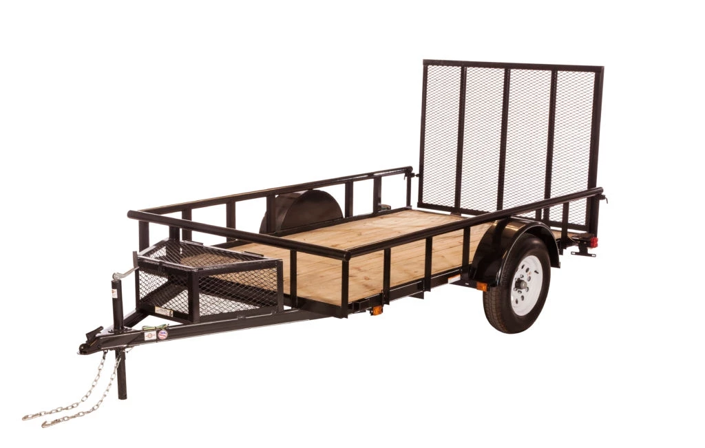 Carry-On 5.5 ft. x 10 ft. Wood Floor Trailer with Ramp Gate 1 Carry-On 5.5 ft. x 10 ft. Wood Floor Trailer with Ramp Gate