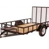 Carry-On 5.5 ft. x 10 ft. Wood Floor Trailer with Ramp Gate